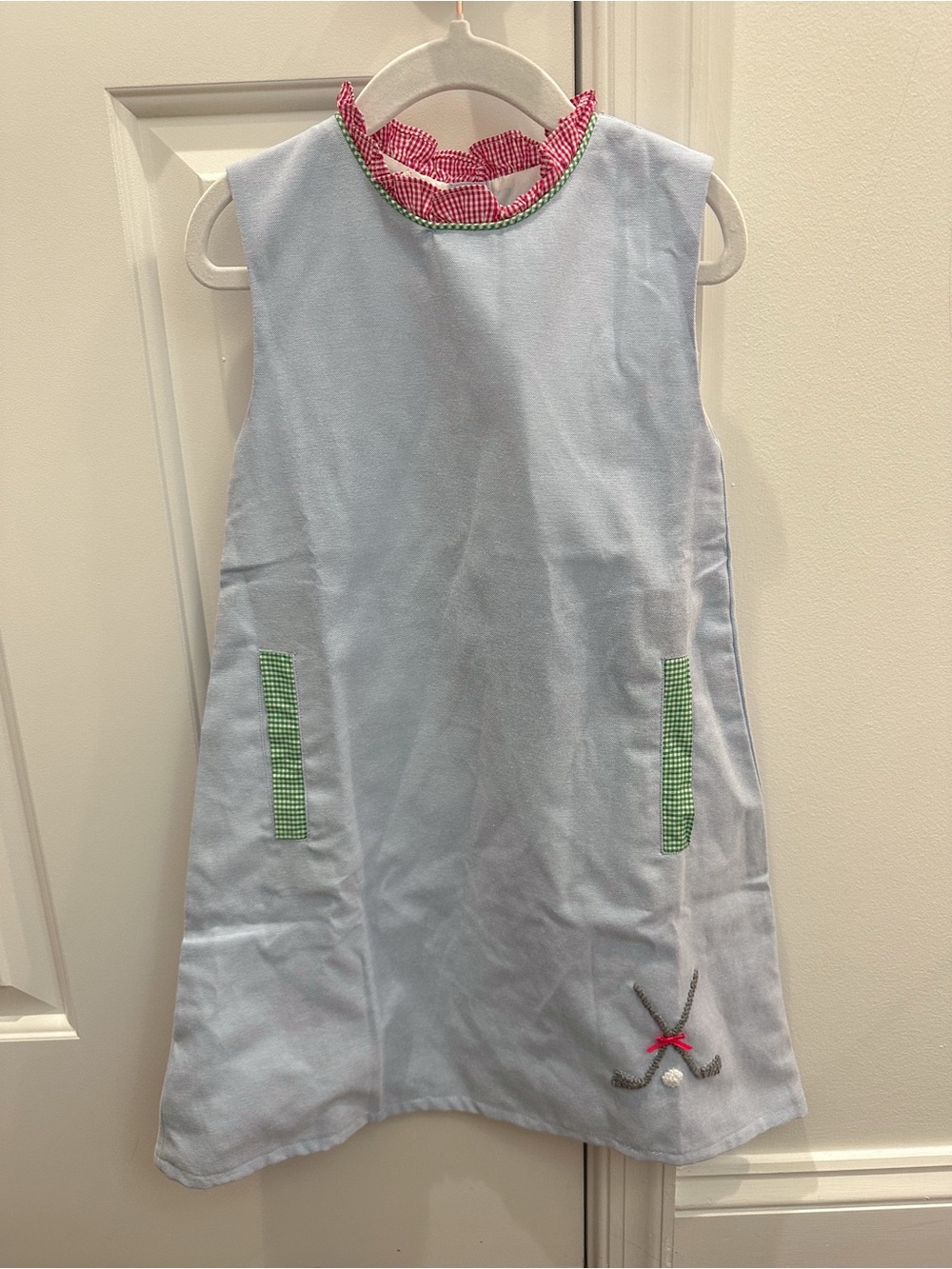 The Bella Bean hockey dress looks like size 6